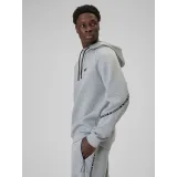 Pánská mikina s kapucí 4F SWEATSHIRT M2238-27M-COLD LIGHT GREY MELANGE · záber 5