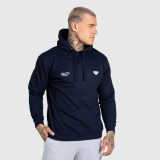 Pánská mikina s kapucí Iron Aesthetics Club Hoodie, navy · záber 3