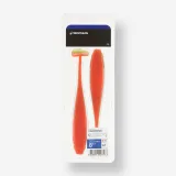 CAPERLAN Yubari Fat Shad 20cm - 8" Orange - shad na šťuky s atraktantom bez · záber 2