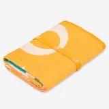 DECATHLON Uterák z mikrovlákna Summer veľ. XL 110 × 175 cm žltý s potlačou bez · záber 1