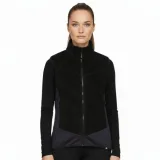 Dámská turistická fleece vesta NORTHFINDER DEE-270blackblack · záber 1