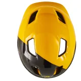 BTWIN Detská prilba na bicykel 500 žltá S (53-56 cm) · záber 2