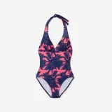 DECATHLON Jednodielne dámske plavky Clea Poly na surfovanie 2XL · záber 2