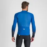 Pánský cyklistický dres s dlouhým rukávem SPORTFUL Bodyfit pro jersey, blue denim galaxy blue · záber 3