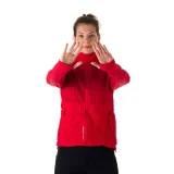 Dámska tréningová bunda s kapucňou NORTHFINDER NORTHKIT-BU-4268OR-bright red · záber 4
