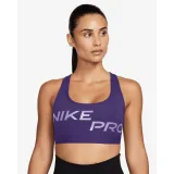 Dámská sportovní tréninková podprsenka NIKE PRO W DF SWSH LGT SPT GRX BRA-FN2749-547-violet · záber 2
