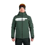 Pánská lyžařská bunda NORTHFINDER VOLOS-550blackdarkgreen · záber 2