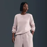 Dámská zateplená mikina NIKE W NSW PHNX FLC STD CREW SILT RED SAIL · záber 2