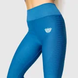 Bezšvové legíny Iron Aesthetics Dynamic, ink blue · záber 5
