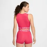 Dámské tréninkové tričko s krátkým rukávem NIKE PRO DF 365 CROP TANK-629 ASTER PINK WHITE · záber 3