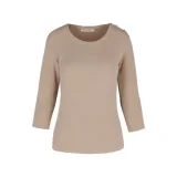 Dámské tričko s dlouhým rukávem VOLCANO KATI-102-BEIGE · záber 1
