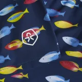 Chlapčenské plavky COLOR KIDS Swim Shorts - AOP, goji berry 720140.4552 · záber 4