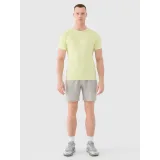 Pánské tréninkové tričko s krátkým rukávem 4F TSHIRT FNK M1343-45S-CANARY GREEN · záber 4