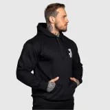 Pánska fitness mikina Iron Aesthetics Motive, čierna · záber 4