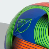 Futbalová lopta ADIDAS MLS CLB HIRBLU GREEN ORANGE · záber 3