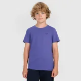 Chlapecké oversize hladké tričko - modrá · záber 1