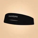 Лента за глава Sport Headband Black - BeastPink · záber 1