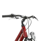 Kross Sentio 1.0 28" - model 2025 rubín / šedá / lesk - S (18", 158-170 cm) · záber 4