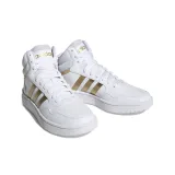 Dámská rekreační obuv ADIDAS Hoops 3.0 Mid cloud white cloud white grey two · záber 5