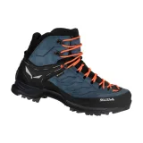 Pánská kotníková turistická obuv SALEWA Mountain Trainer Mid GTX M dark denim black · záber 2
