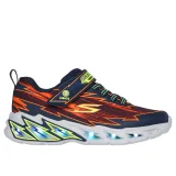 Chlapecká rekreační obuv SKECHERS S Lights Light Storm 2.0 K navy orange · záber 2