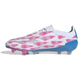 Pánské outdoorové fotbalové kopačky ADIDAS Predator Elite M FG cloud white solar blue solar pink · záber 3