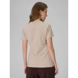 Dámské tričko s krátkým rukávem 4F TSHIRT F2742-83S-BEIGE · záber 3