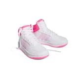 Dívčí rekreační obuv ADIDAS Hoops 3.0 Mid K cloud white orchid fusion lucid pink · záber 3