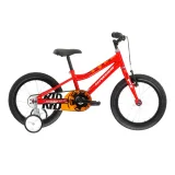 Kross Racer 3.0 16" červená/oranžová/biela - 10" (110-130 cm) · záber 1