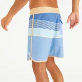 DECATHLON Pánske boardové šortky 500 polodlhé 18" tmavomodré S-M · záber 2