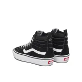 Pánske členkové zimné topánky VANS MTE SK8 HI Insulated M black white · záber 3