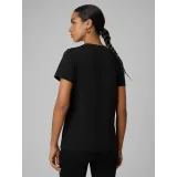 Dámské turistické tričko s krátkým rukávem 4F TSHIRT F2775-20S-DEEP BLACK · záber 3