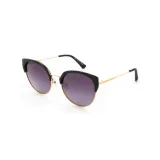 Polarizační sluneční brýle H.I.S. POLARIZED HPS34107-1, black, smoke gradient POL, 58-19-143 · záber 1