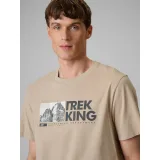 Pánské tričko s krátkým rukávem 4F TSHIRT M3321-83S-BEIGE · záber 5