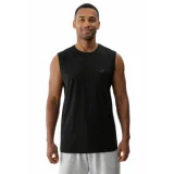 Pánské tričko bez rukávů 4F SLEEVELESS M306-20S-DEEP BLACK · záber 1