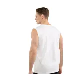 Pánske tričko bez rukávov VOLCANO T-TANK-WHITE · záber 2