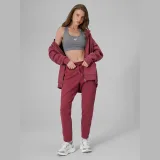Dámské teplákové kalhoty - burgundské · záber 1