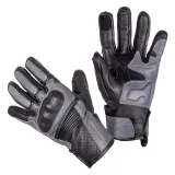 Kožené moto rukavice W-TEC Boldron Farba čierno-šedá, · záber 1