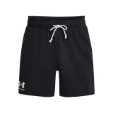 Pánské teplákové kraťasy UNDER ARMOUR UA Rival Terry 6in Short-BLK · záber 5