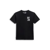 Pánské tričko s krátkým rukávem VANS OFF THE WALL STACKED TYPED SS TEE-BLACK · záber 1