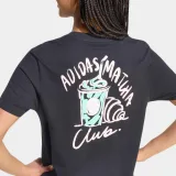 ADIDAS ADIDAS dámske tričko s potlačou čierne M · záber 2