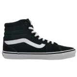 Pánská vycházková obuv VANS MN Filmore HI (Suede) scarab white · záber 1