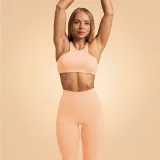 BeastPink Dámské legíny Venture Peach - Velikost: L | Barva: Oranžová | Hmotnost: 0,18 kg · záber 4