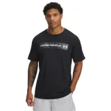 Pánské tričko s krátkým rukávem UNDER ARMOUR UA CAMO CHEST STRIPE SS-BLK · záber 1