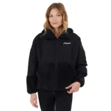 Dámská mikina se zipem FUNDANGO Sansa Hybrid Jacket-780-antracit · záber 1