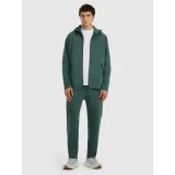Pánská mikina se zipem 4F SWEATSHIRT M1865-WAW25TSWSM1865-41S-GREEN · záber 4