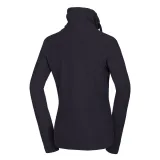 Dámská zateplená turistická mikina se zipem NORTHFINDER TAMMY-269black · záber 2