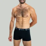 STRIX Pánské boxerky Essential Trunks 2Pack Black - Velikost: XL | Barva: Čierna | Hmotnost: 0,17 kg · záber 3