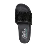 Dámské pantofle (plážová obuv) SKECHERS Pops Up New Spark W black · záber 4