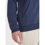 Pánská mikina se zipem 4F SWEATSHIRT-WSS25TSWSM1584-22S-ANTHRACITE · záber 3